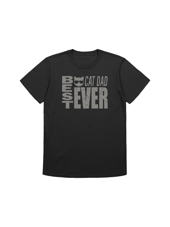 Best Cat Dad Ever 1 - Unisex Adult Super Soft Lightweight T-shirt product image (2)
