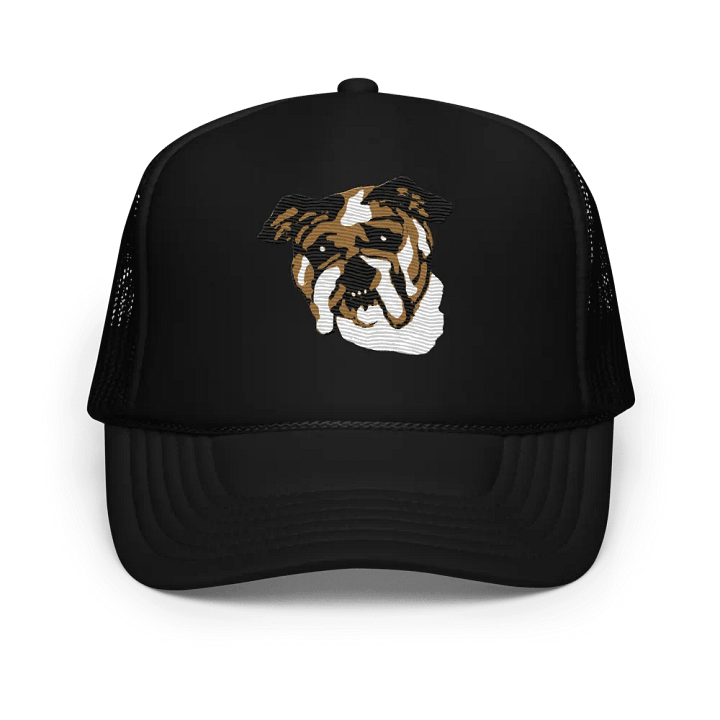 Bulldog Dreams Foam Trucker Hat product image (1)