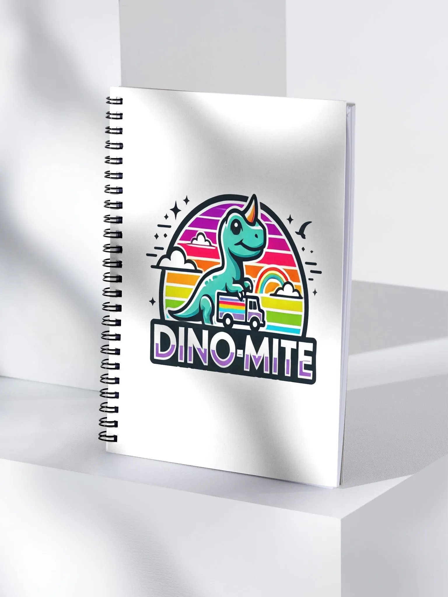 DINO-MITE Spiral Notebook product image (4)