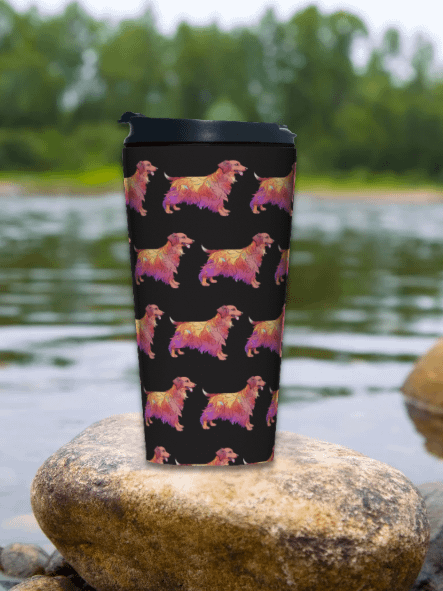 Golden Pup - Stainless Steel Travel Mug product image (3)