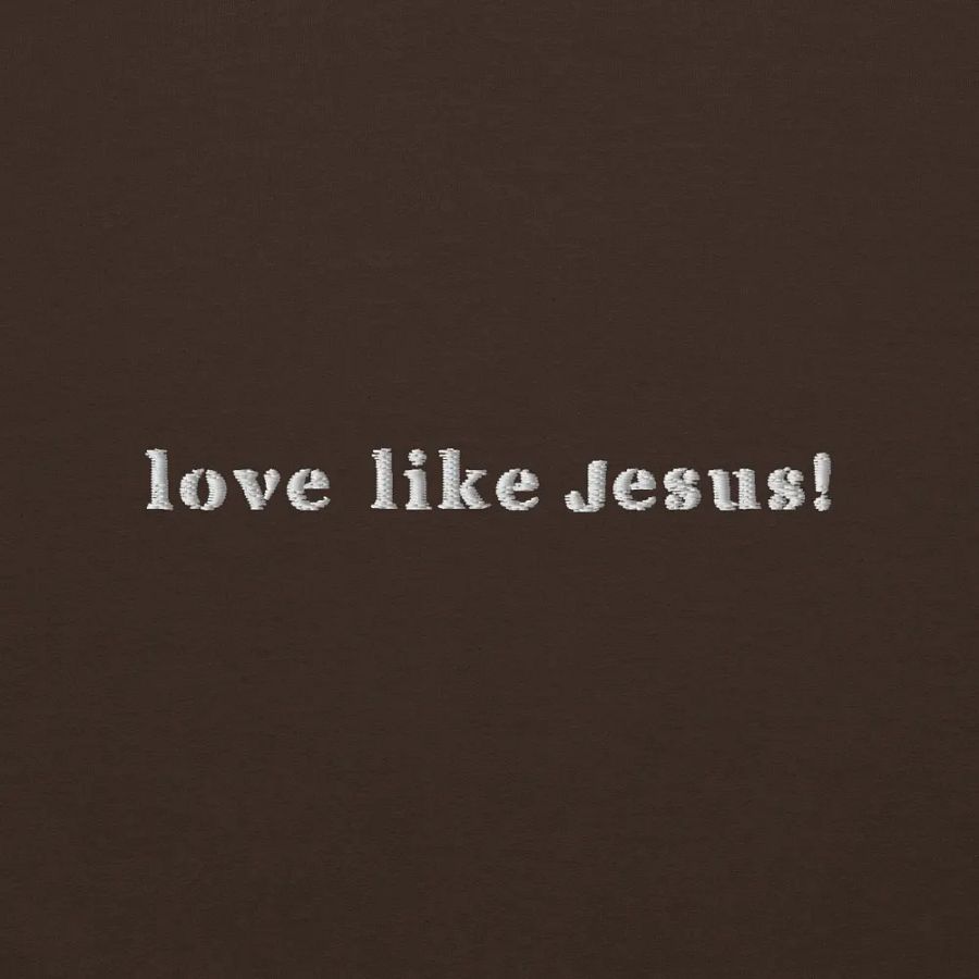 Love Like Jesus Embroidered Unisex Hoodie product image (5)