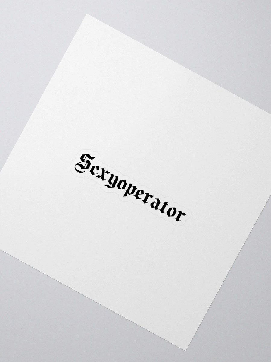 Sexyoperator sticker product image (2)