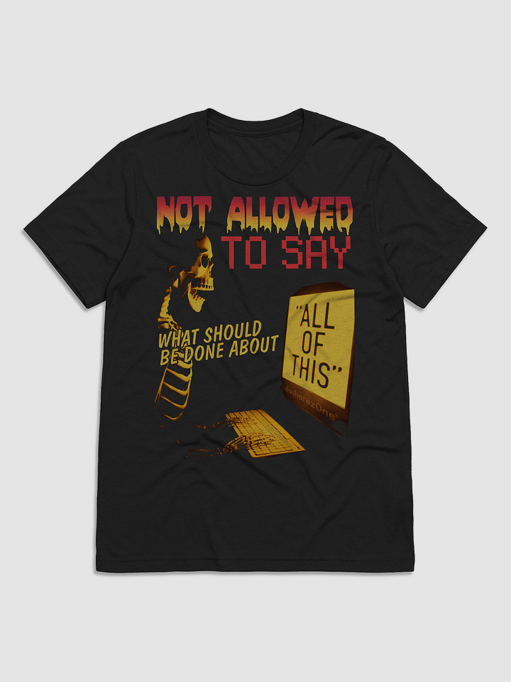 NOT ALLOWED TO SAY - TRIBLEND" product image (1)