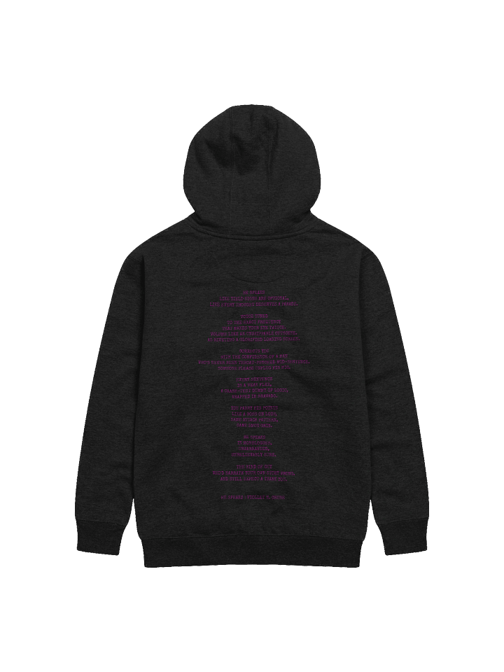He Speaks Hoodie product image (2)