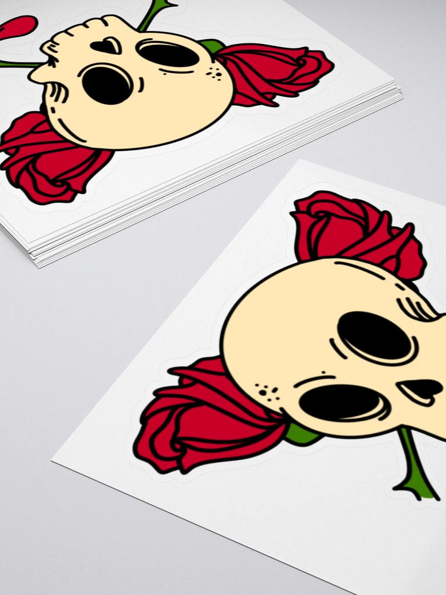 Cross Rose Sticker product image (12)
