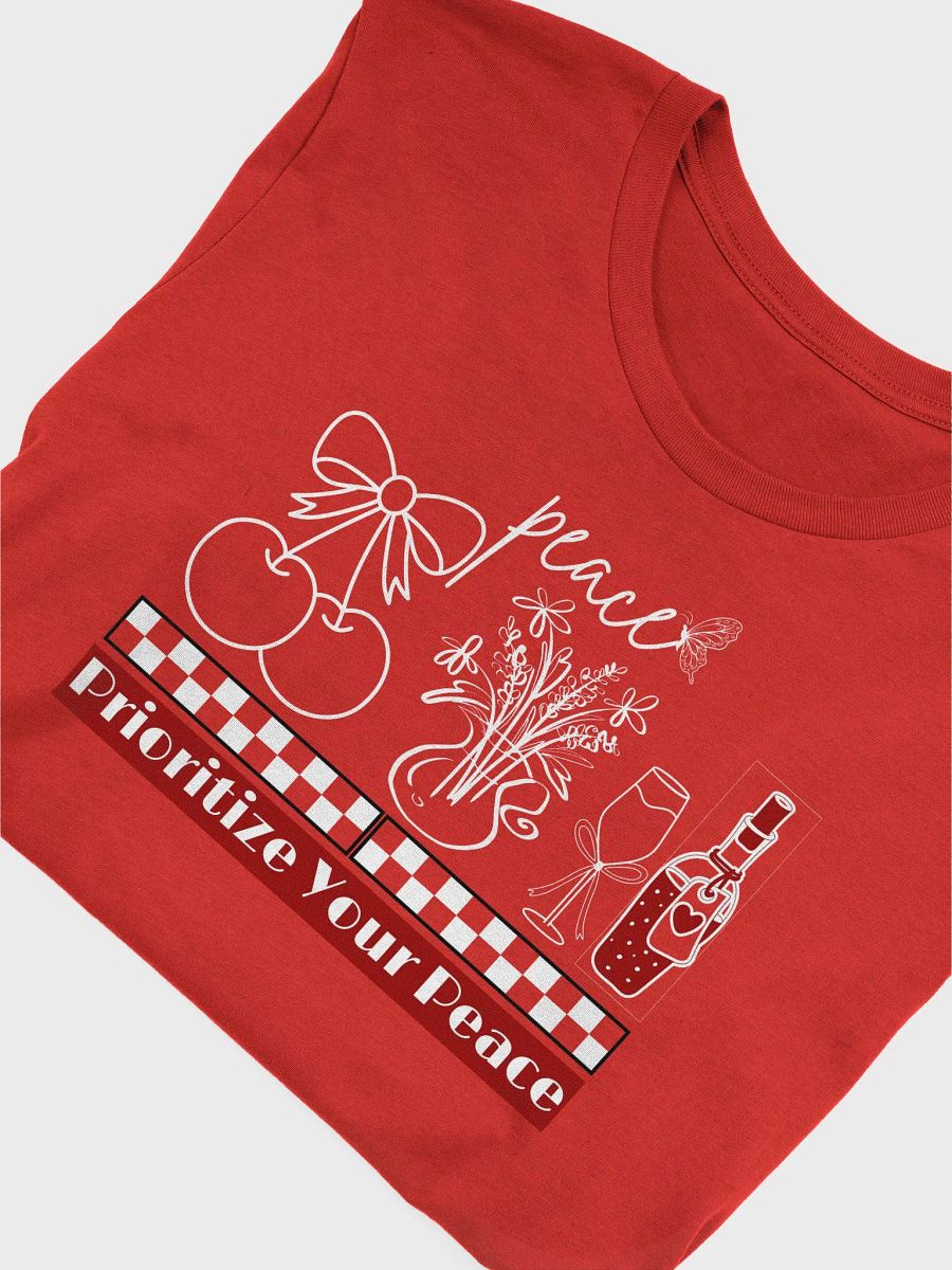 Prioritize Your Peace Self-love Reminder Dark T-Shirt product image (1)
