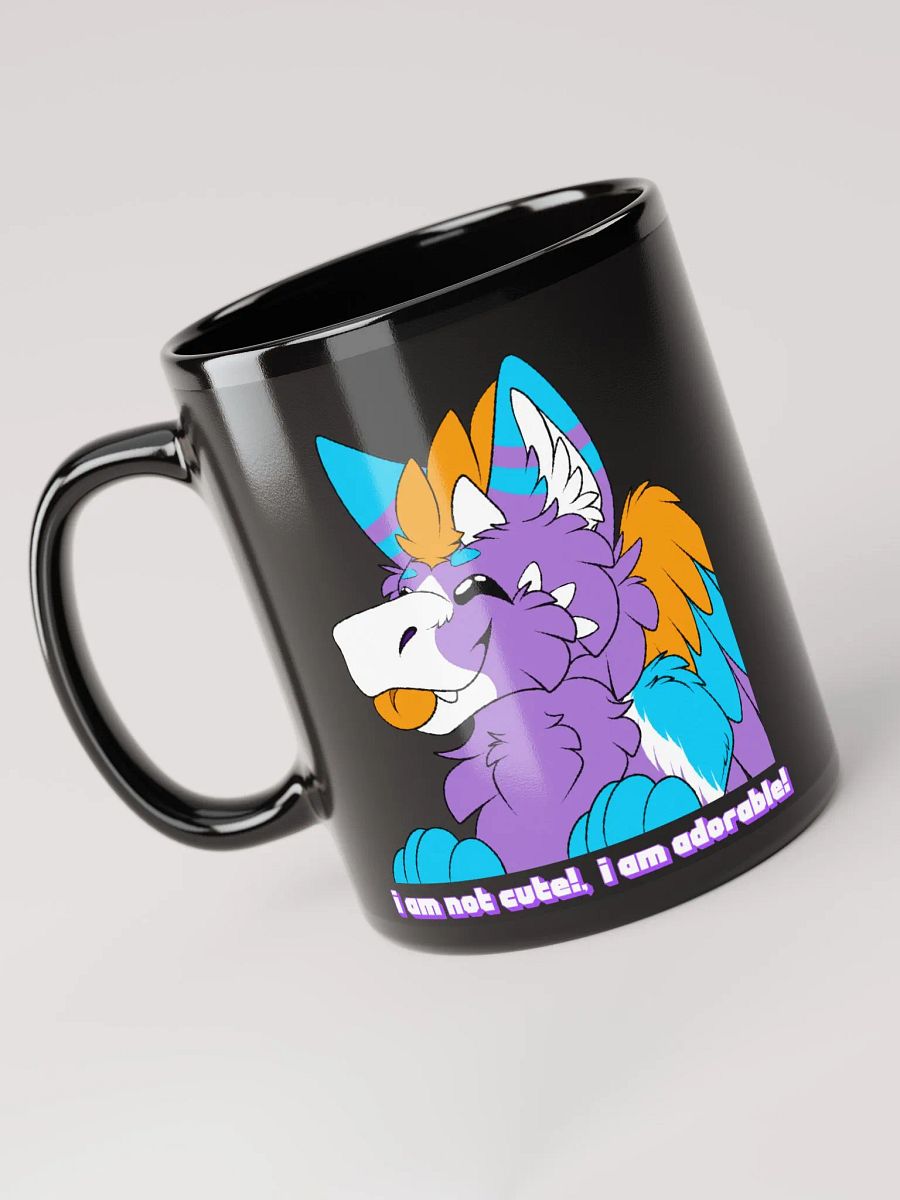 Lavender Bleppy Black Mug product image (2)
