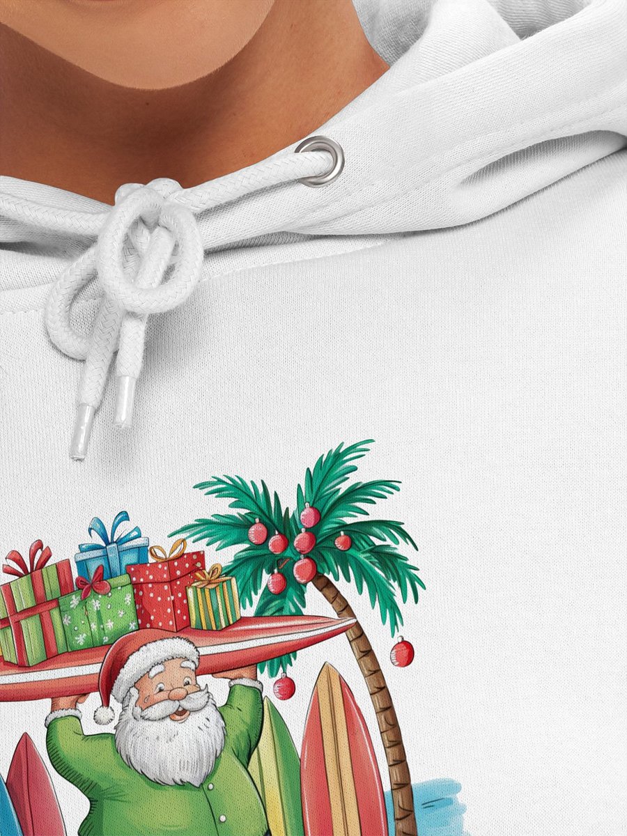 Beachmas Santa Premium Hoodie product image (7)