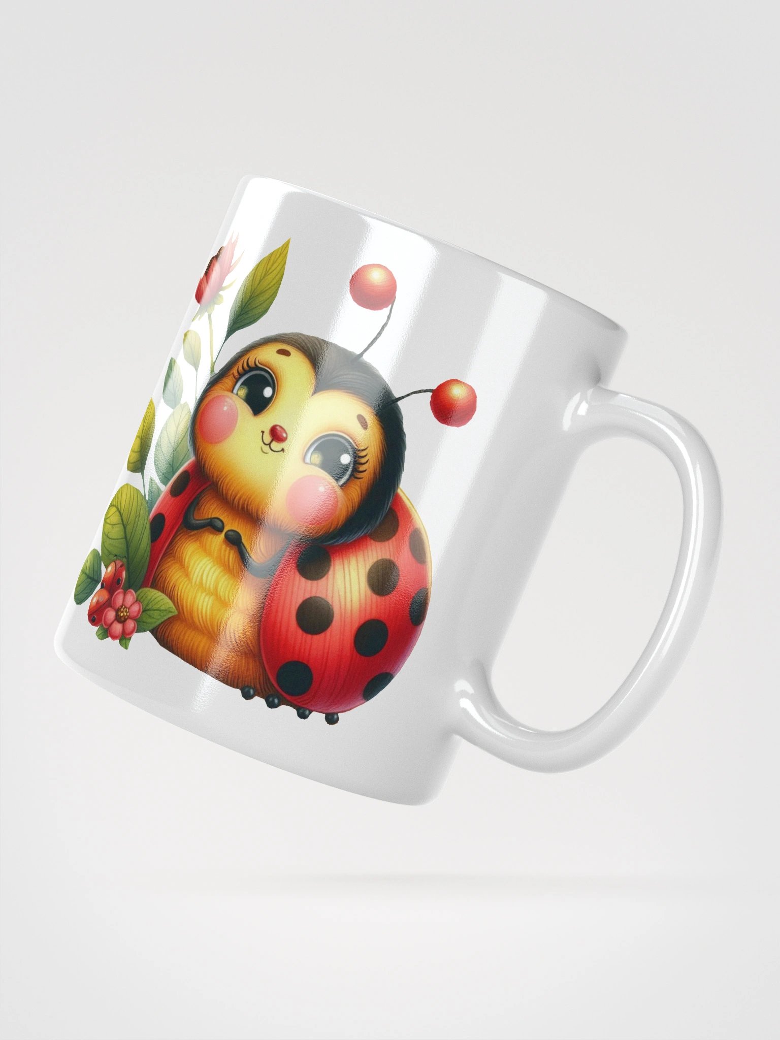 Happy Ladybug Mug product image (6)
