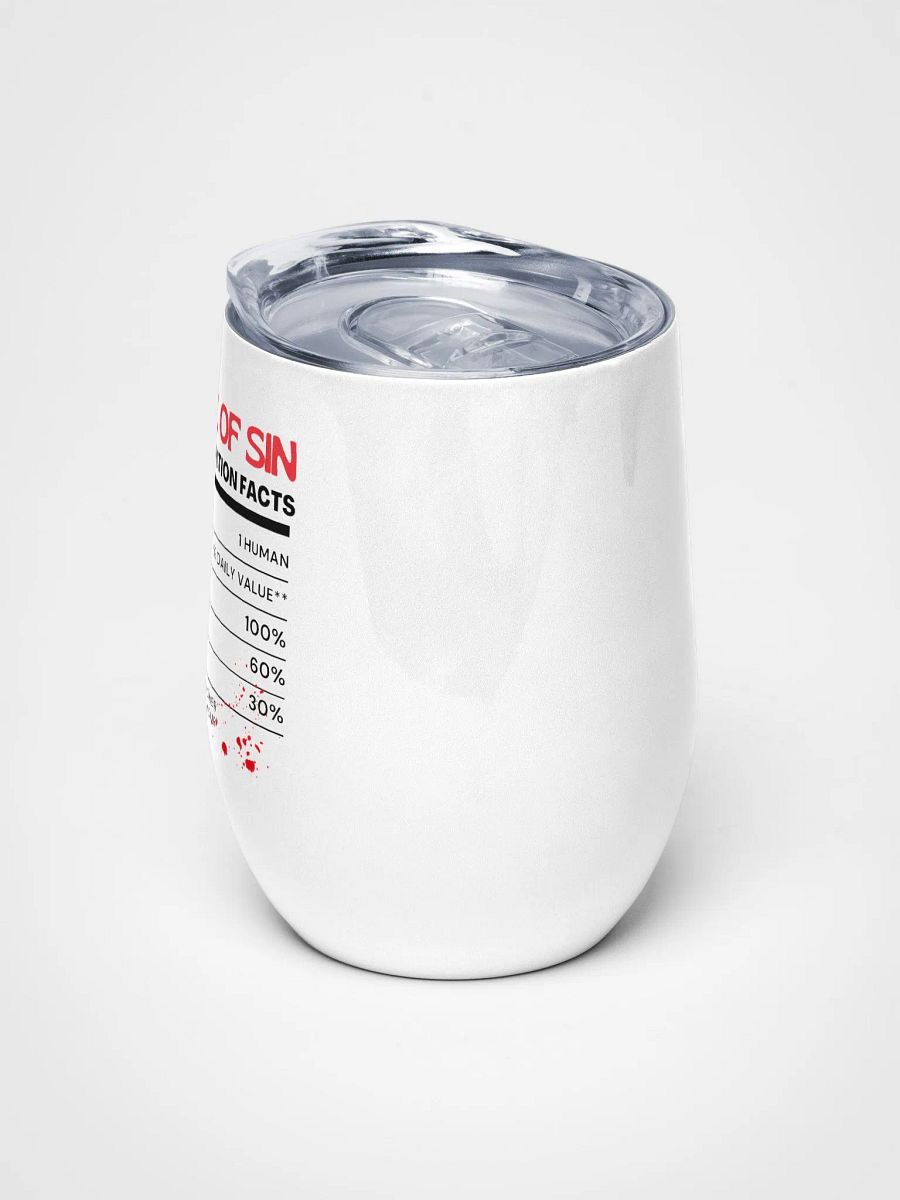 Mote of Sin Nutrition Wine Tumbler product image (5)