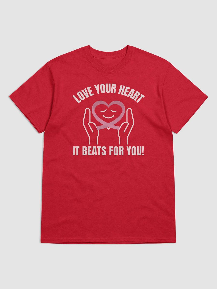 Love Your Heart T-Shirt | Heart Disease Awareness product image (7)