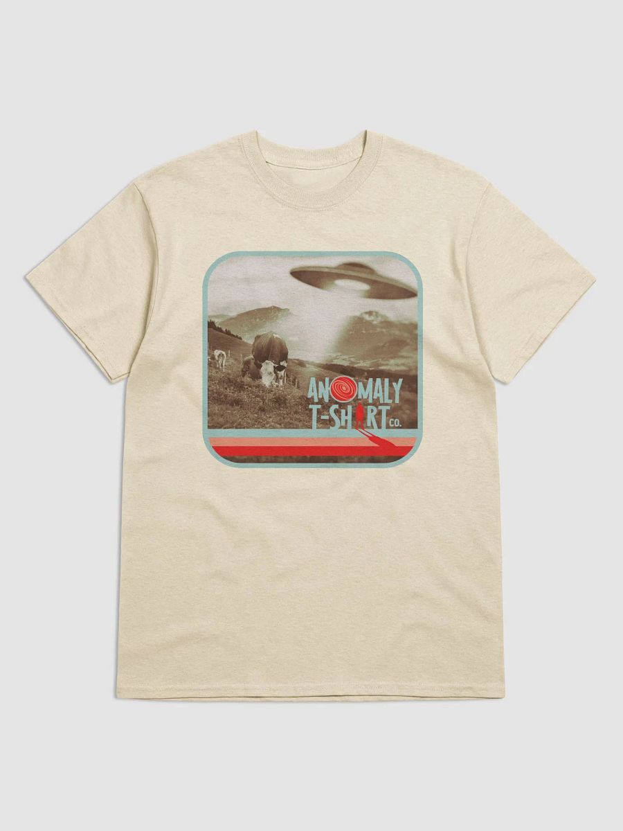 Vintage UFO Cattle Abduction Logo T-Shirt product image (2)