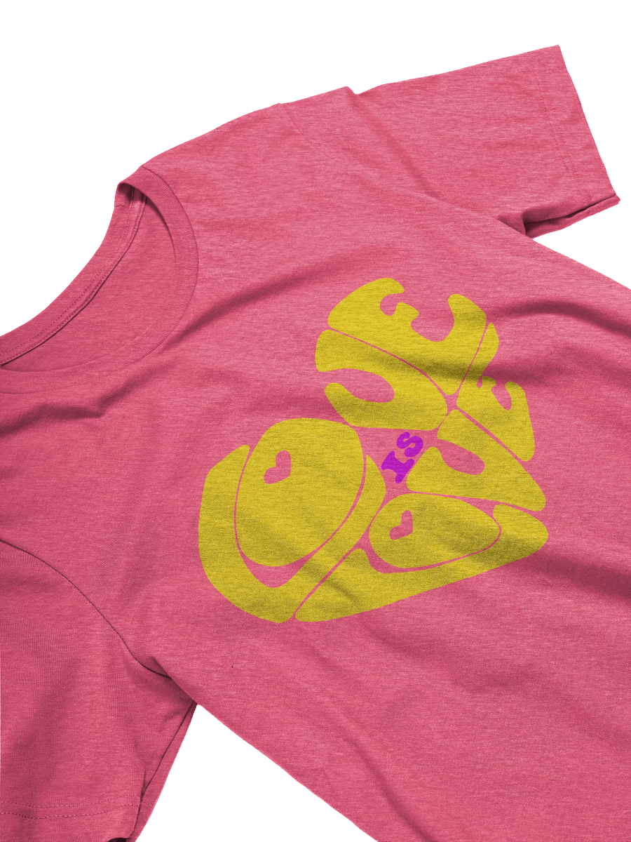 Intersex Love is Love big print tee product image (3)