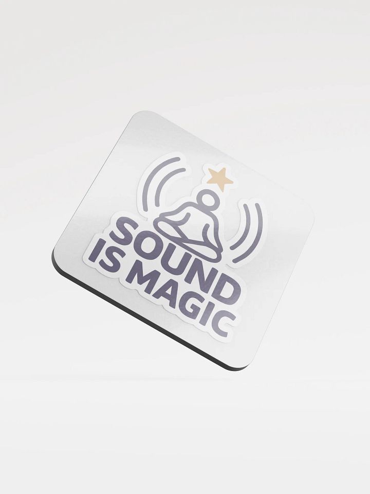 SOUND IS MAGIC — Energy Resonance Coaster product image (1)