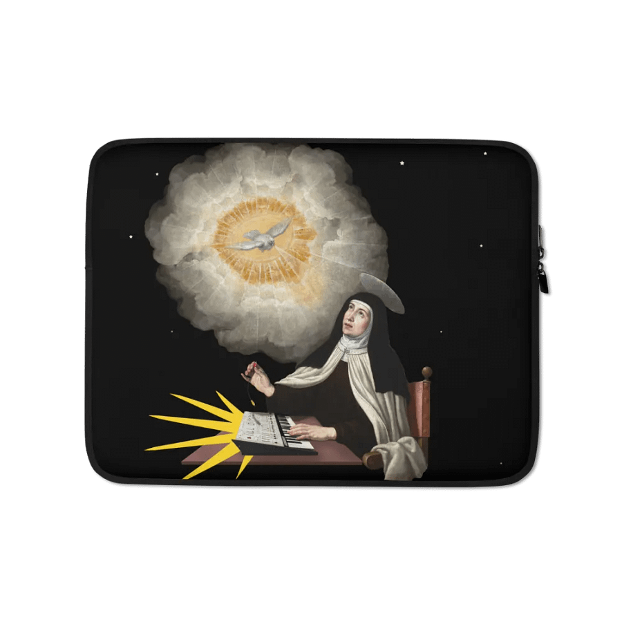 Santa Teresa de Odyssey (ARP Odyssey), Techno EDM Laptop Sleeve product image (4)