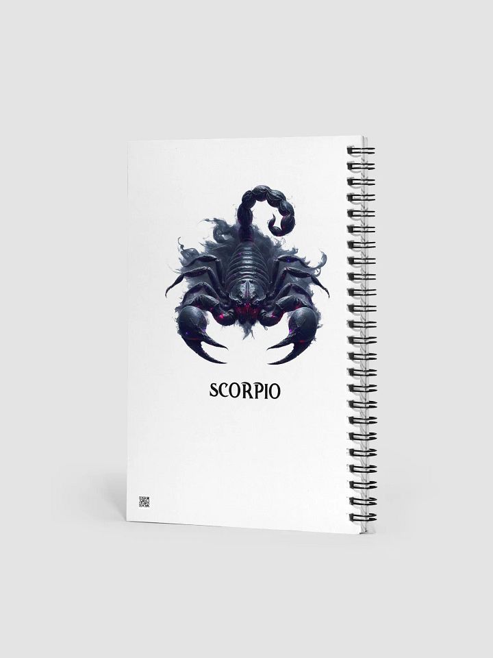 Mythical Scorpio Spiral Notebook product image (2)
