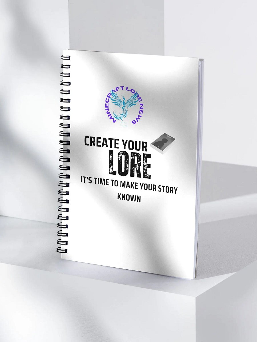 Let your Lore be known Spiral Notebook product image (4)