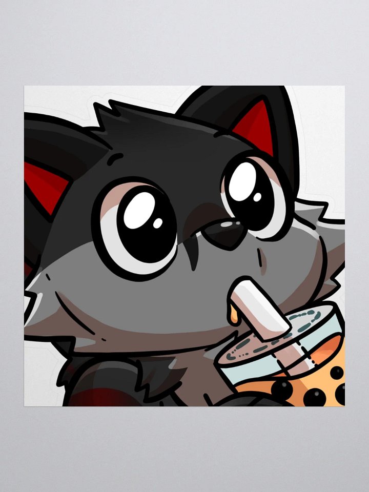 Harufox Sippy Emote Sticker product image (1)