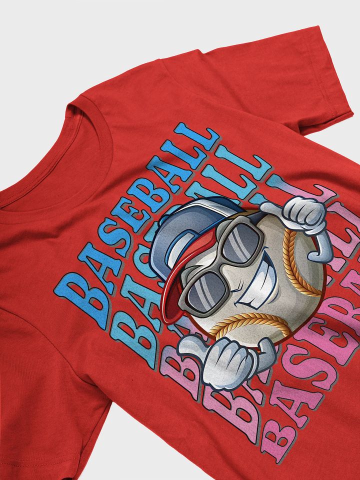 Baseball Thumbs Up Smiling T-Shirt product image (18)