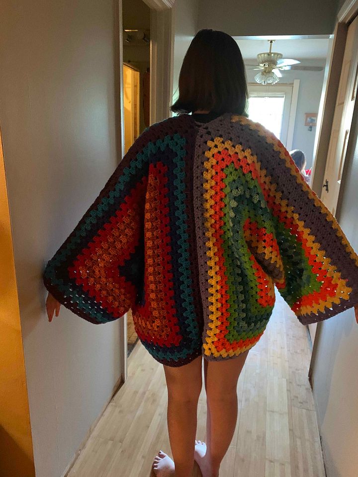 Crochet Hexi Cardigan product image (2)