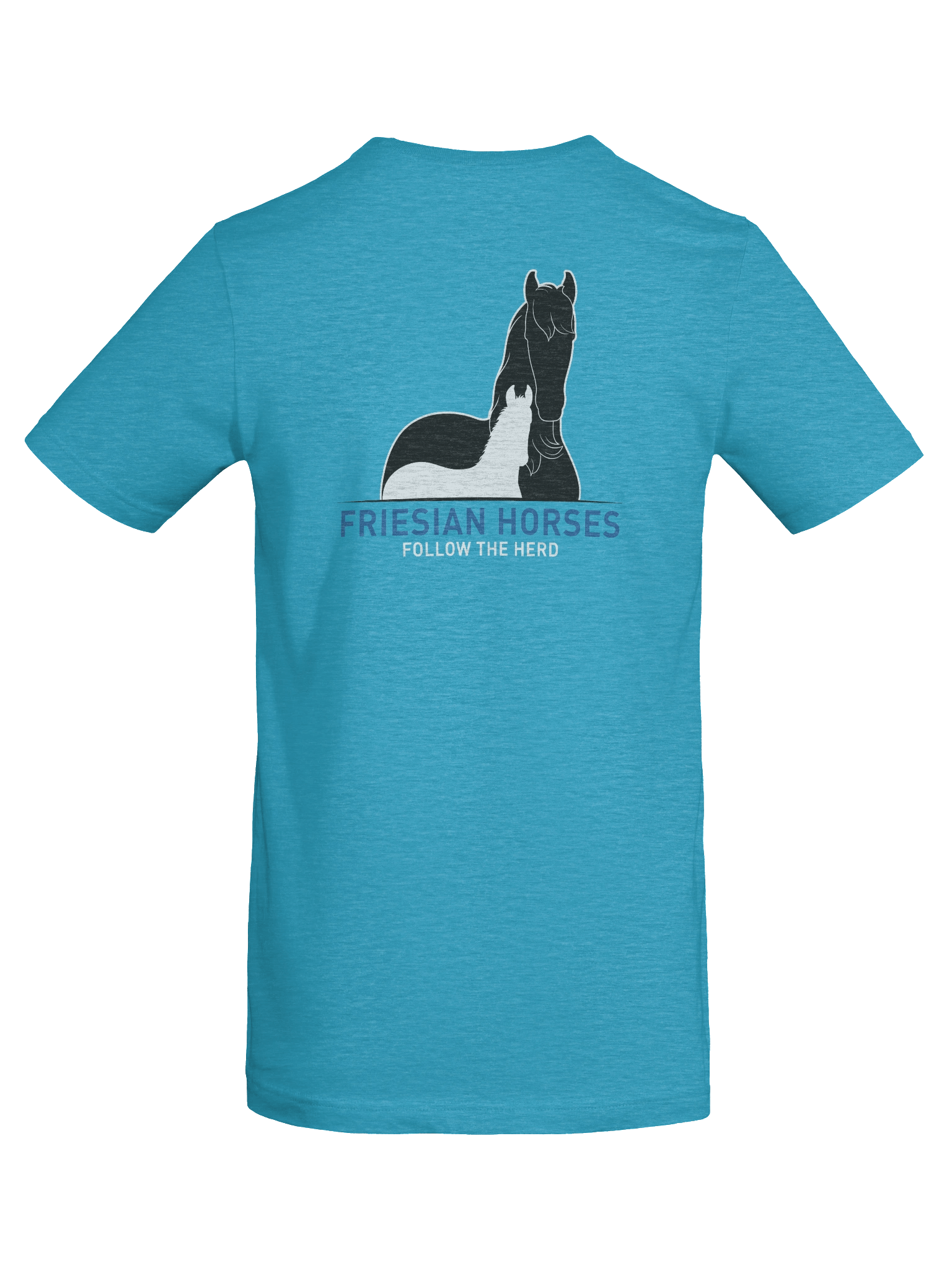 Friesian horses logo T-Shirt product image (32)
