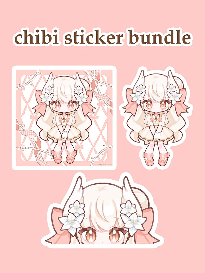 Chibi sticker bundle product image (1)