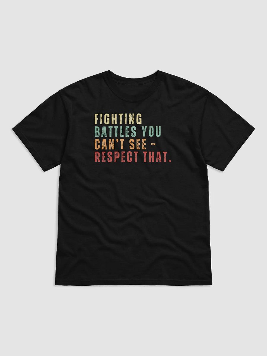 Invisible Battles Respect Tee product image (3)