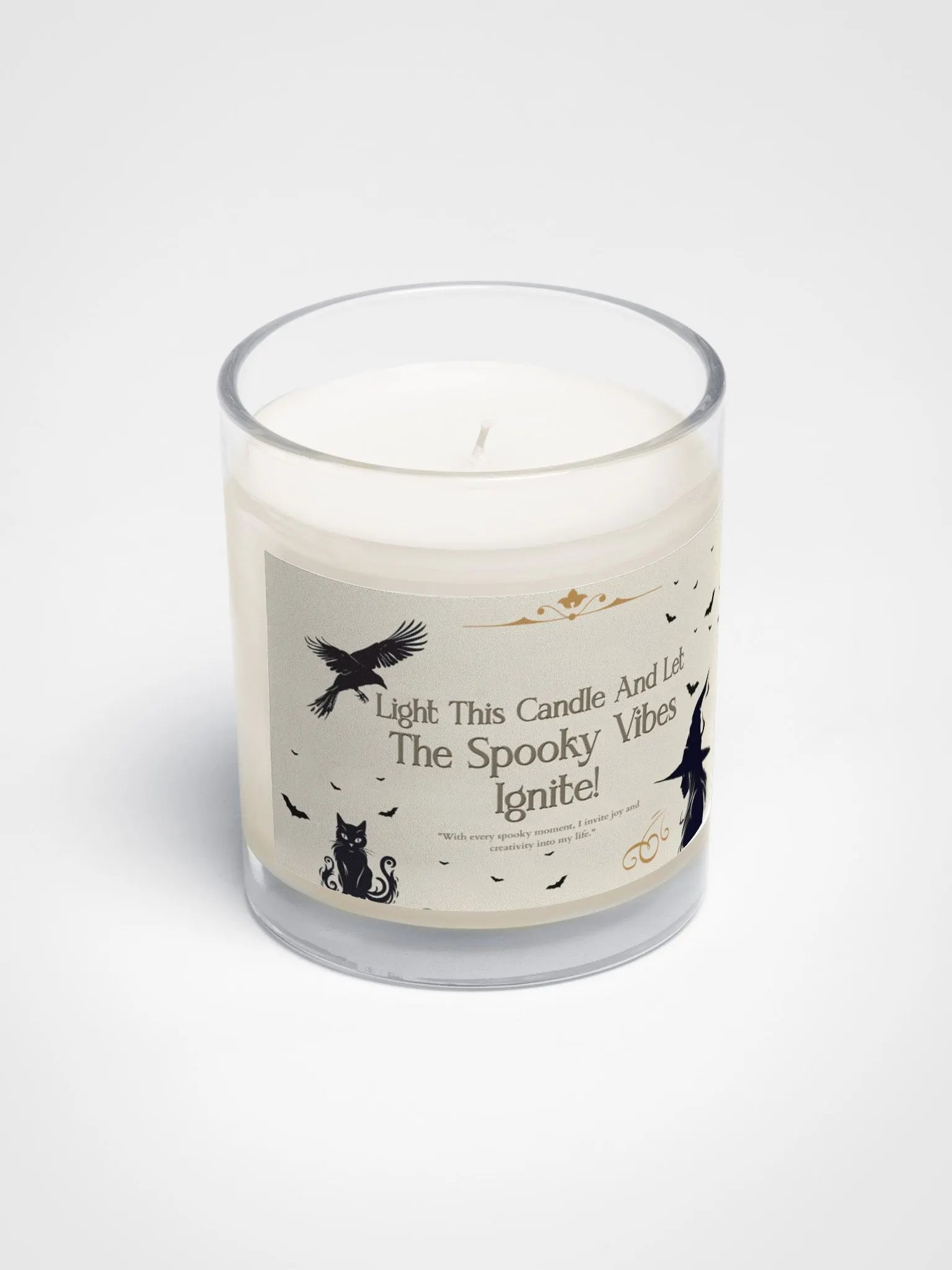Haloween Spooky Affirmation Candle product image (2)