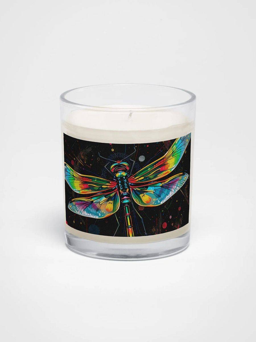 Vibrant Dragonfly Soy Wax Candle product image (1)