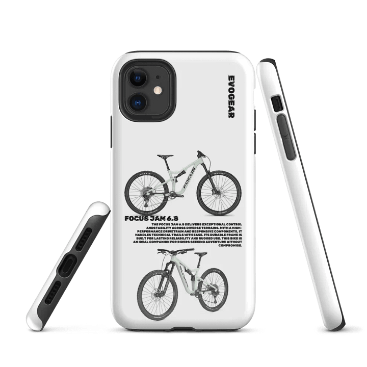White Jam 6.8 iPhone Case product image (1)