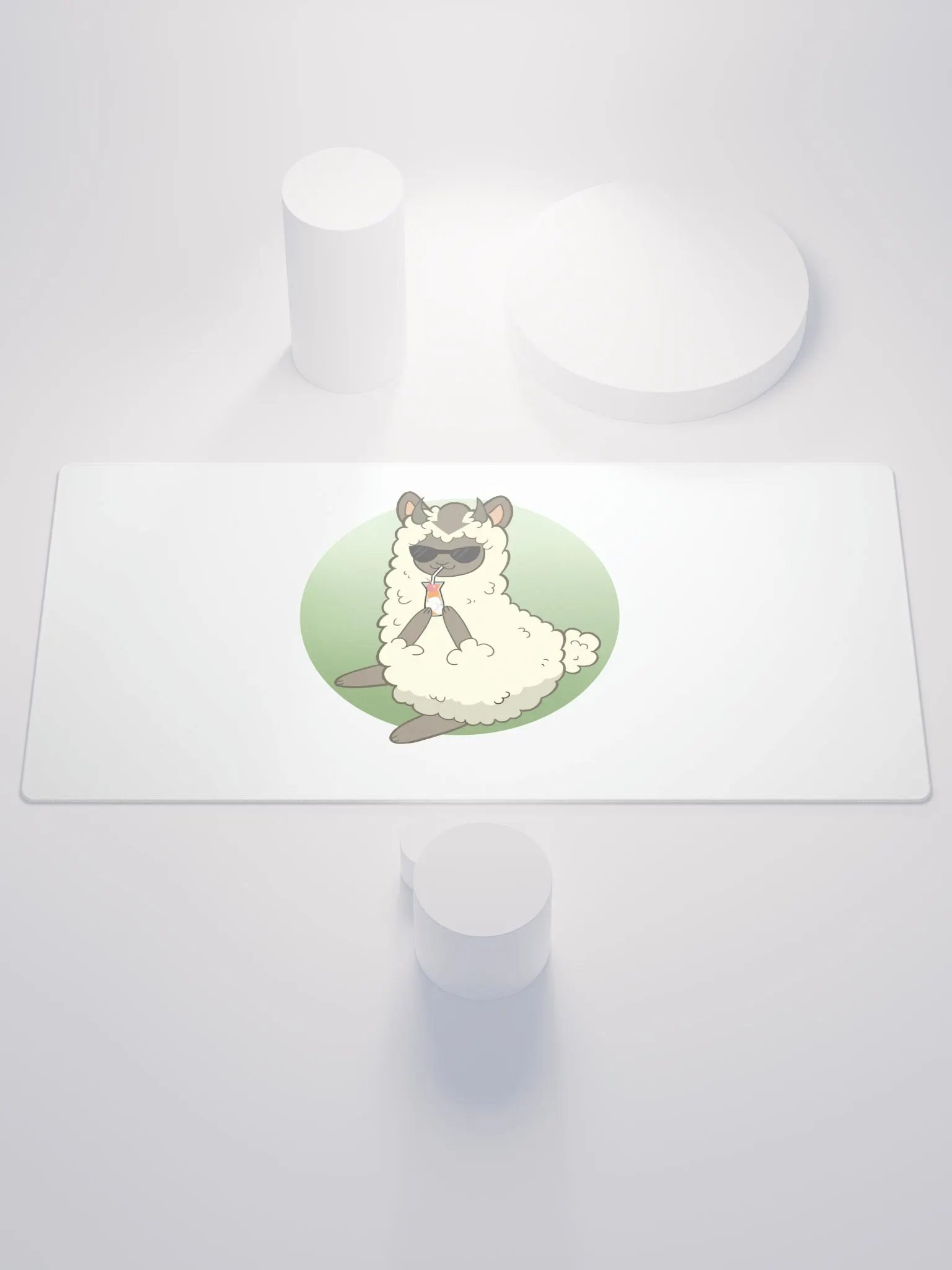 appa the alpaca mouse pad large product image (1)