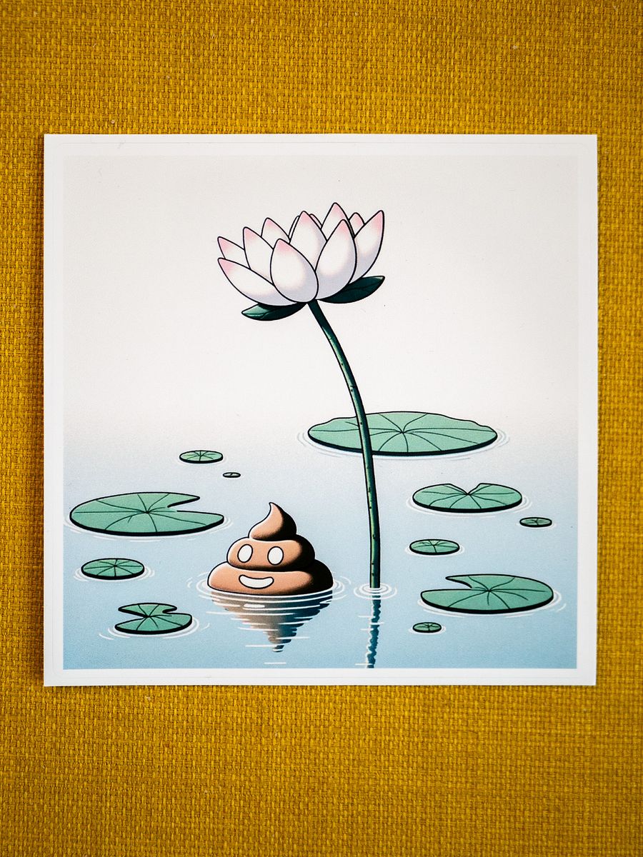 Great Poo Pond Sticker product image (2)