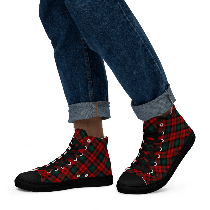 Kerr Tartan Men's High Top Shoes product image (5)
