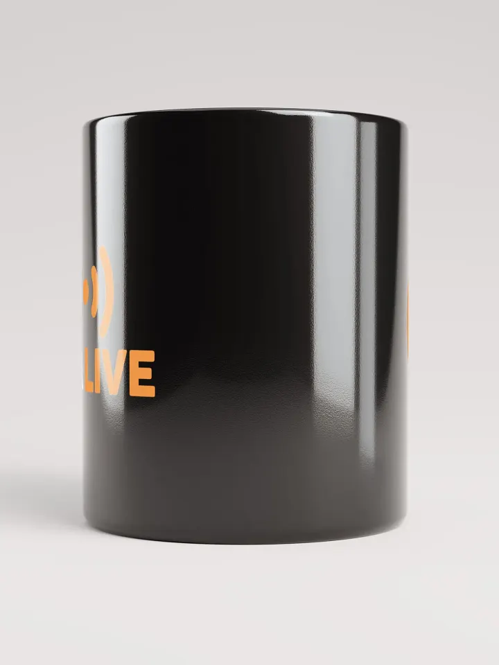 ELA Live Black Gloss Mug product image (2)