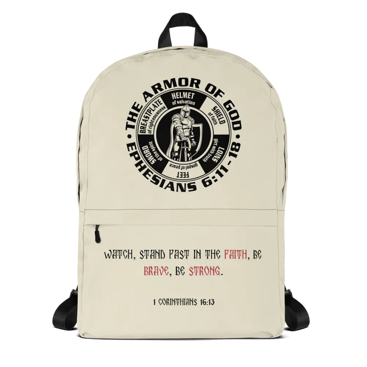 Holy Knight's Armor All-Over Print Backpack product image (1)