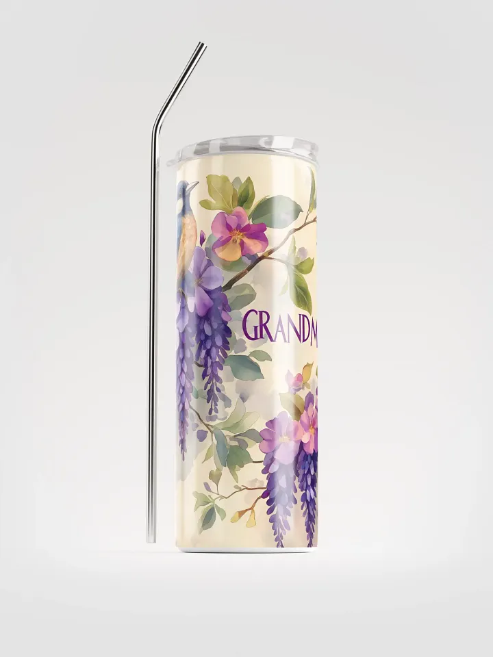 Grandma's Garden Stainless Steel Tumbler product image (7)