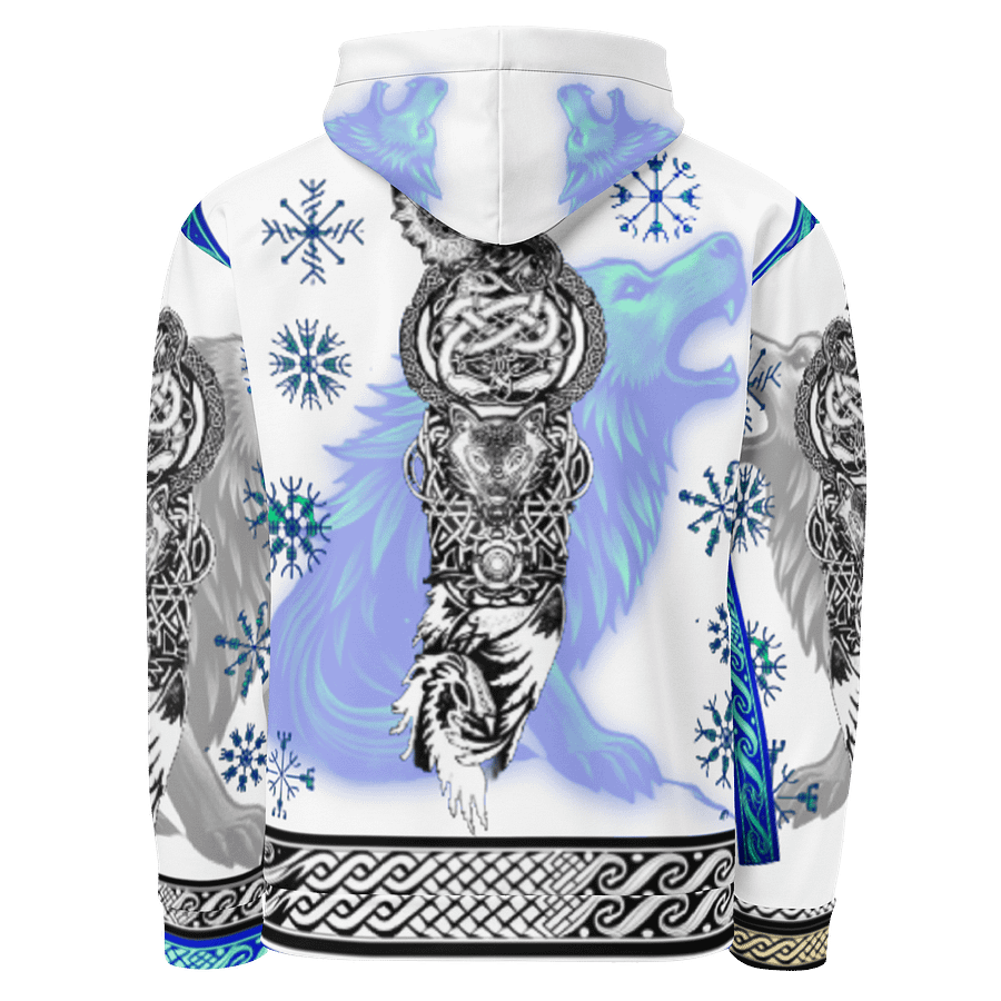 Tribal Wolf Clan Valhalla Hoodie product image (3)