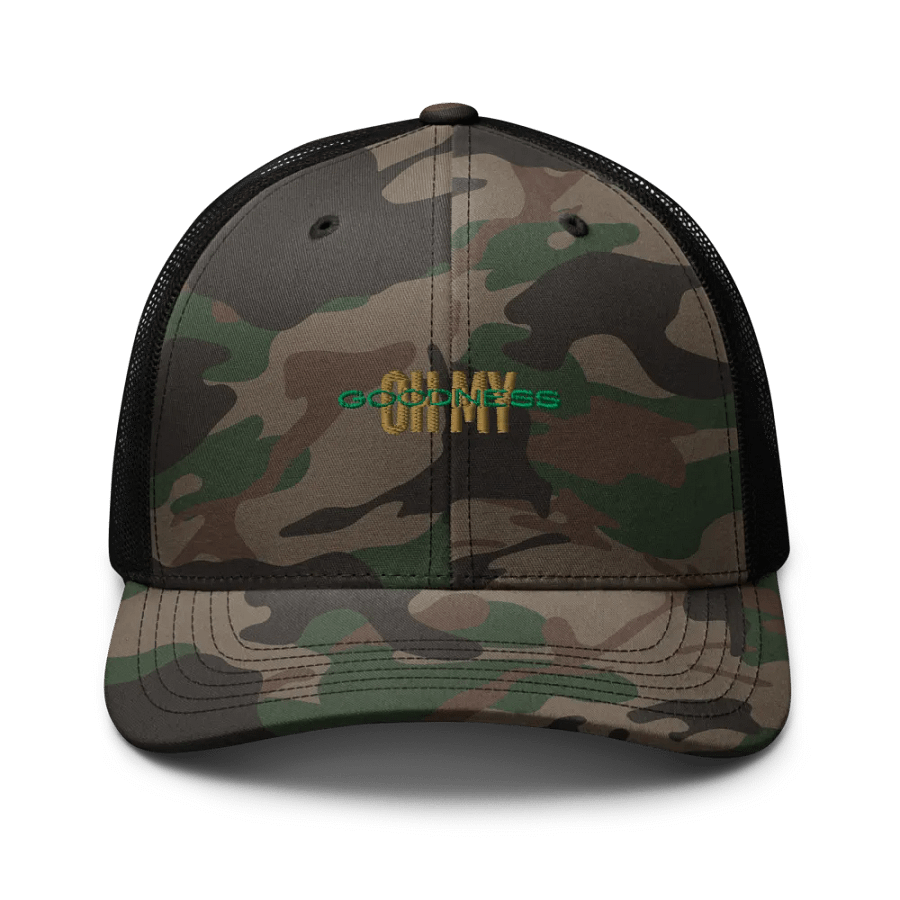 OH MY GOODNESS Camo Trucker Hat product image (1)
