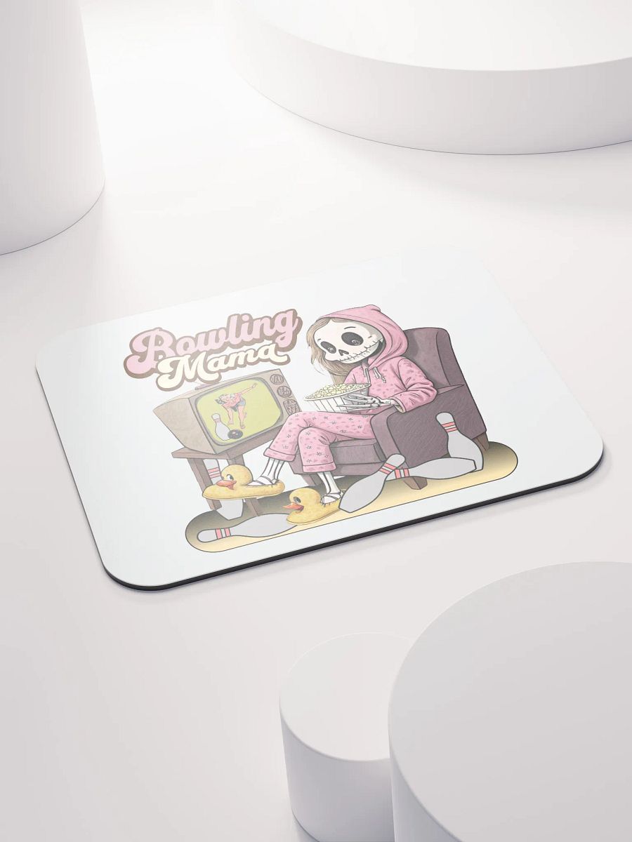 TV Bowling Mama Skeleton Mouse Pad product image (4)