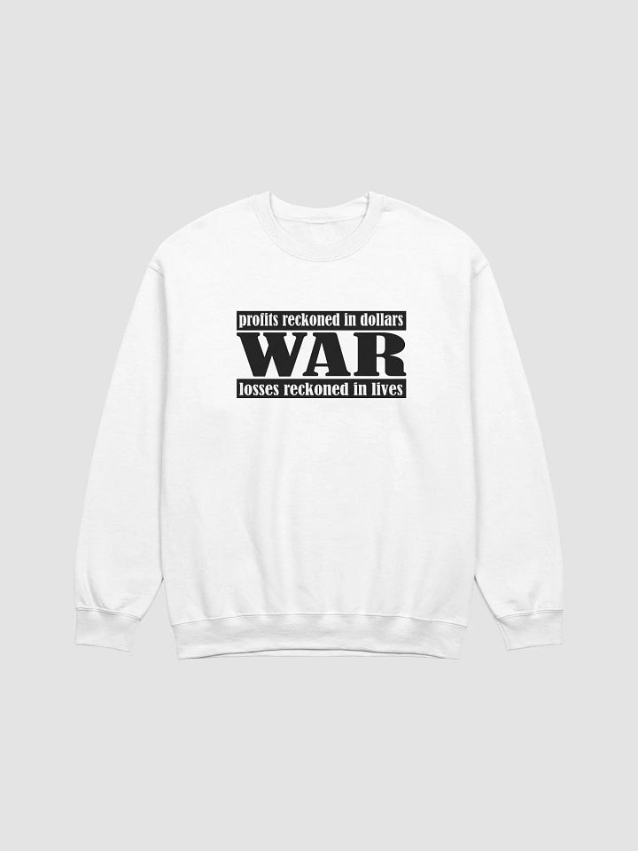 The Cost Of War - Gildan Classic Crewneck Sweatshirt product image (2)