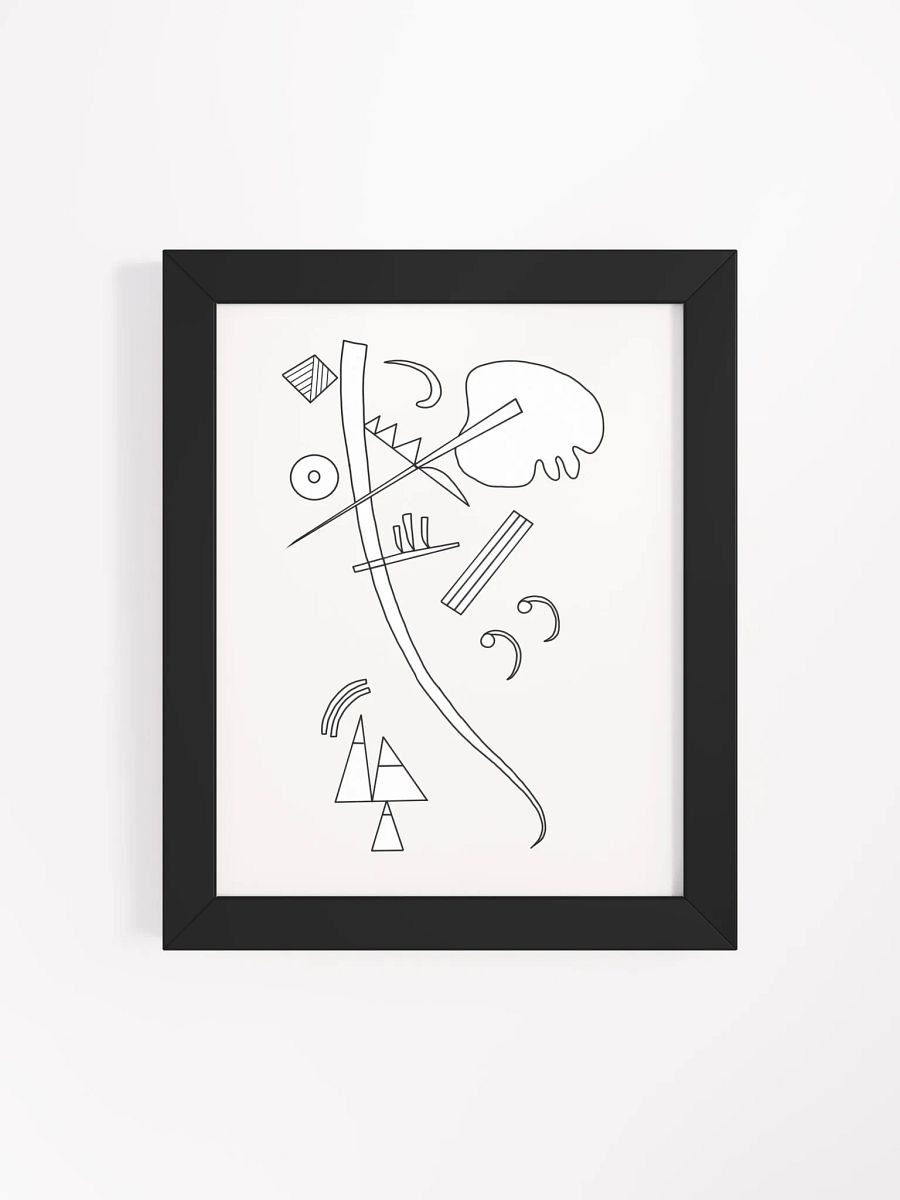 Color-Your-Own Kandinsky's Framed Poster! product image (78)