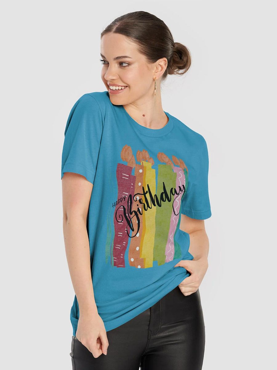 Happy Birthday Candle Design T-Shirt product image (99)
