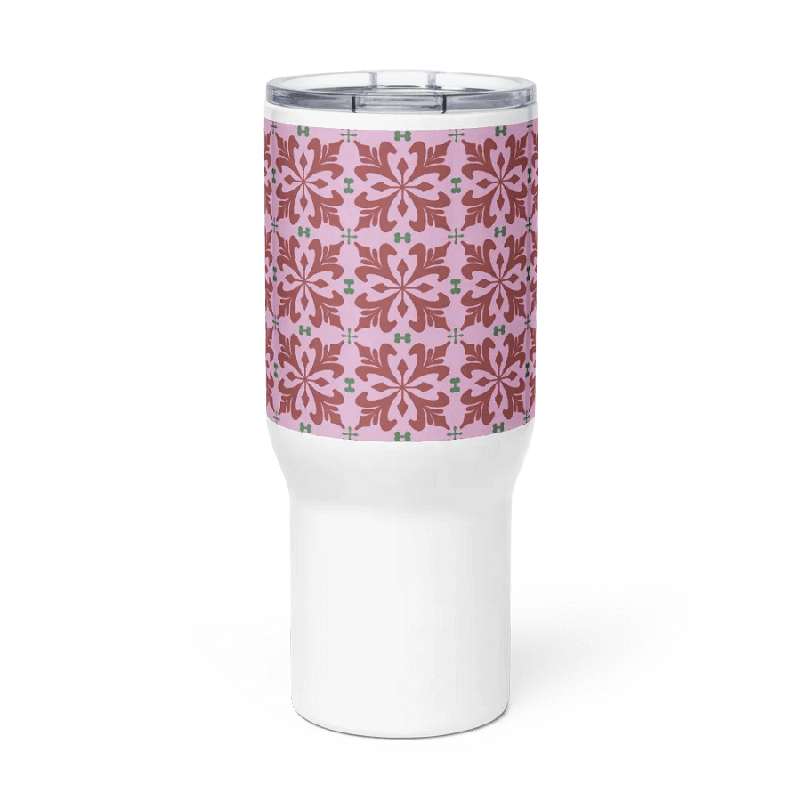 Pink Floral 25 oz Travel Mug product image (8)