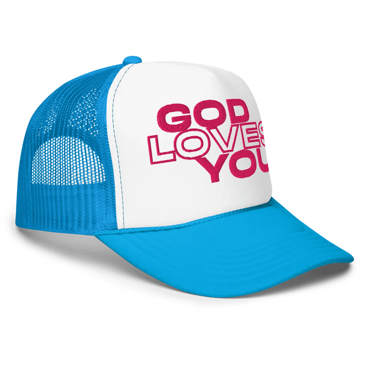 God Loves You-Trucker Hat product image (2)