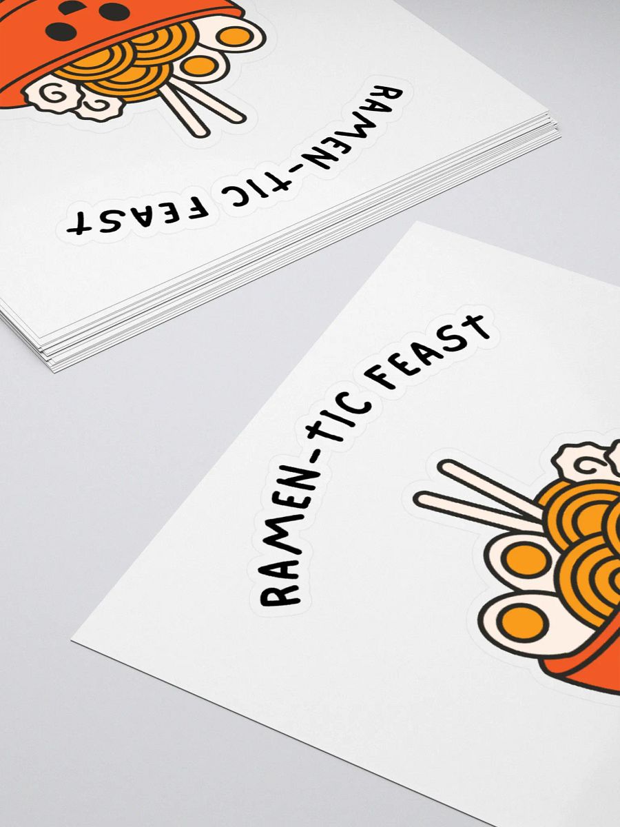 Ramen Bliss Kiss Cut Sticker product image (4)