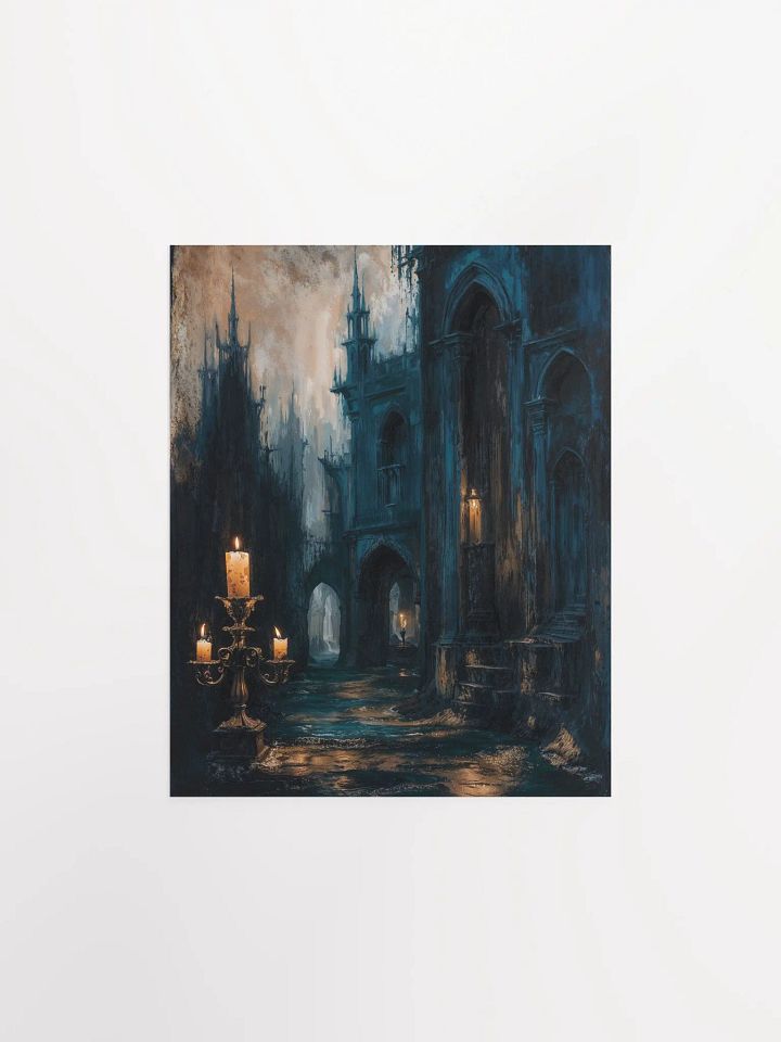 Gothic Architectural Twilight Poster product image (4)
