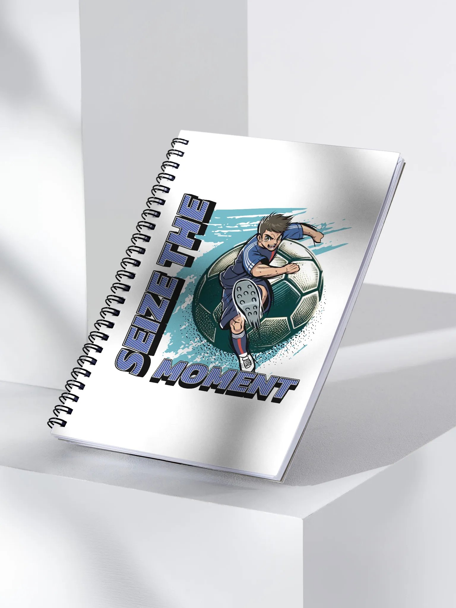 Seize the Moment Soccer Notebook product image (3)