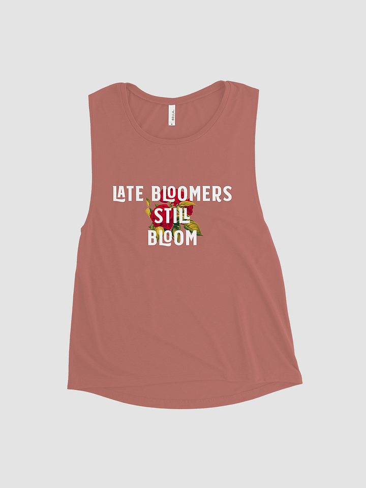 I'm Late Ladies’ Muscle Tank (mauve) product image (1)