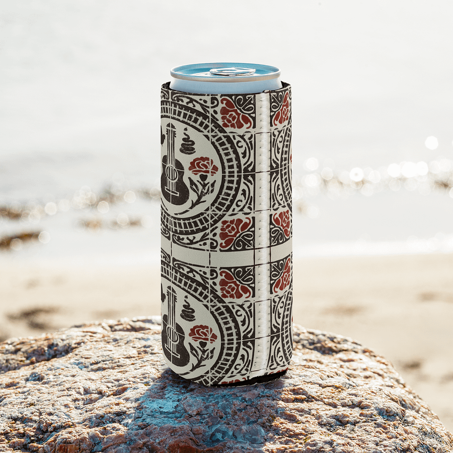 Hadestown Spanish Tile Can Cooler – Greek Mythology Broadway Coozie Gift product image (5)