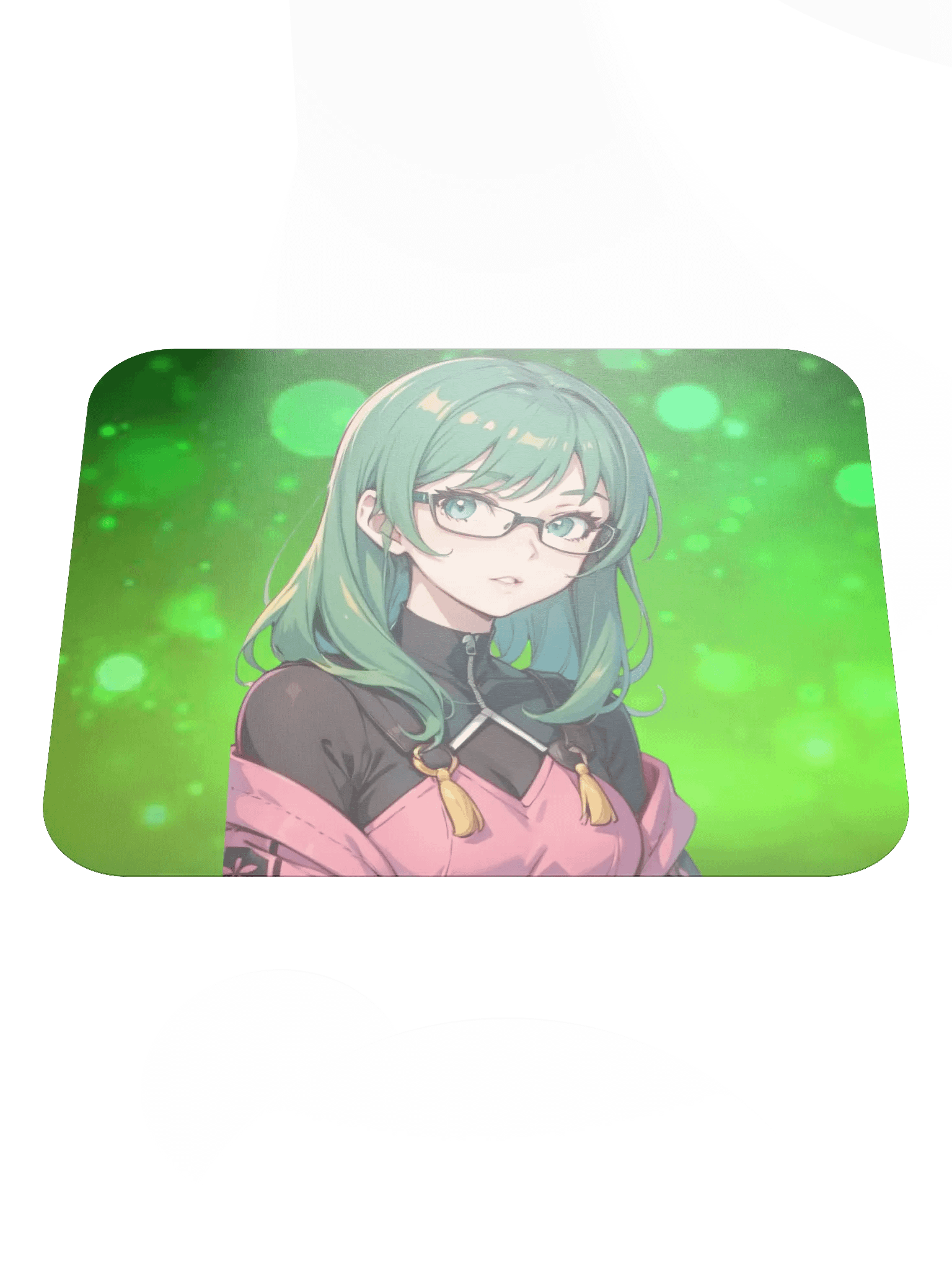 (GREEN Waifu) K Classic Mouse Pad product image (1)